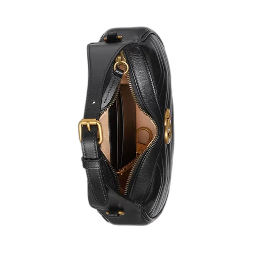 GG Marmont half-moon-shaped mini bag