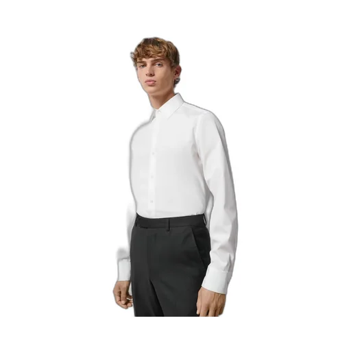 Cotton poplin shirt with Double G