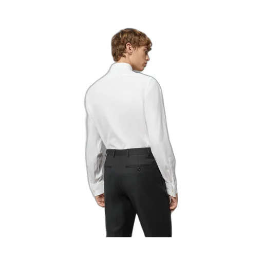 Cotton poplin shirt with Double G