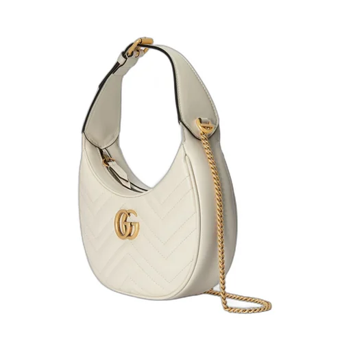 GG Marmont half-moon-shaped mini bag