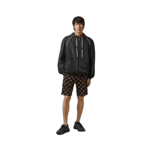 GG jersey cotton jogging shorts
