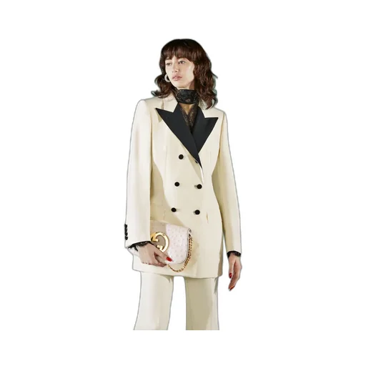Gucci Blondie ostrich shoulder bag