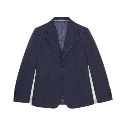 GG cotton blend formal jacket