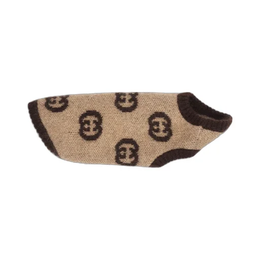Pet wool blend jumper with Interlocking G