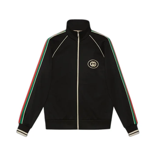 Technical jersey zip jacket