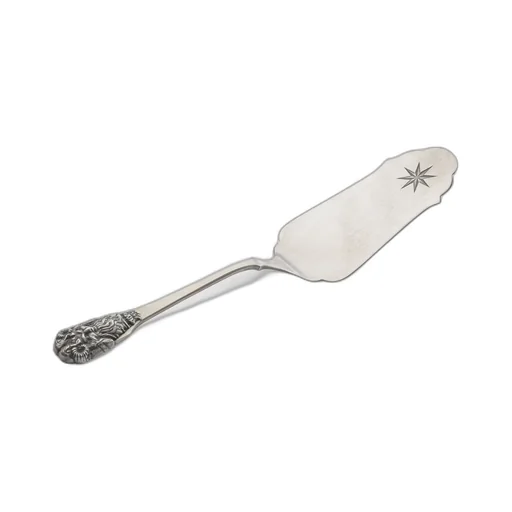 Cake server with faun detail