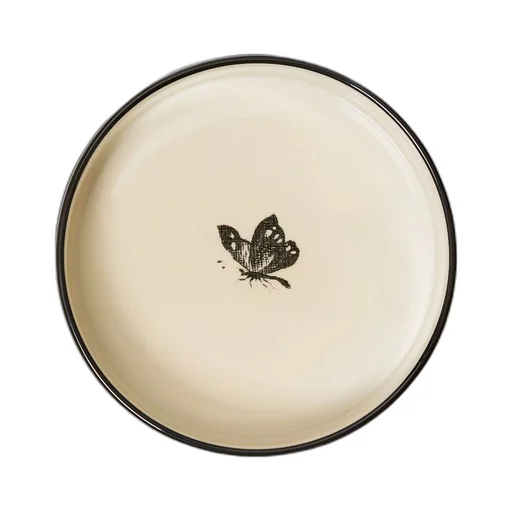 Large Herbarium print pet bowl