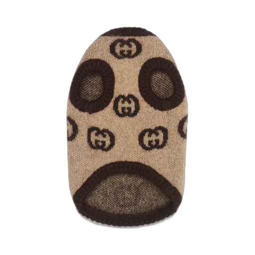Pet wool blend jumper with Interlocking G