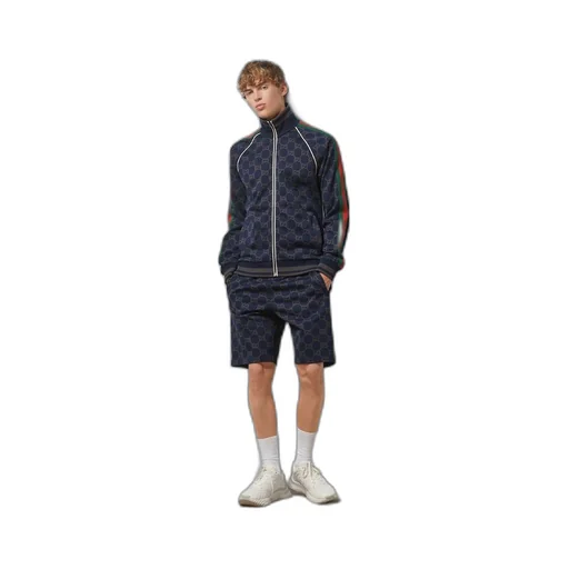 GG jersey cotton jacket