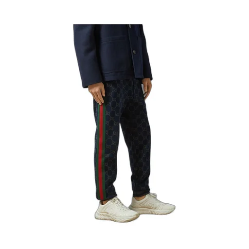 GG jersey cotton track bottoms