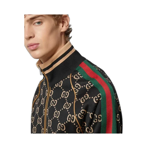 GG jersey cotton jacket