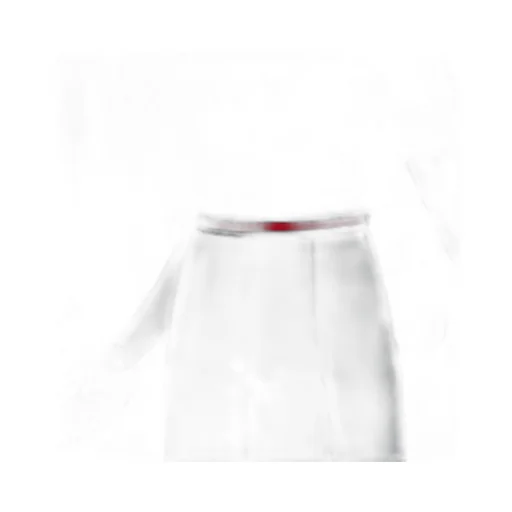 Heavy cotton poplin skirt