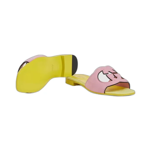 Women's Interlocking G cut-out sandal