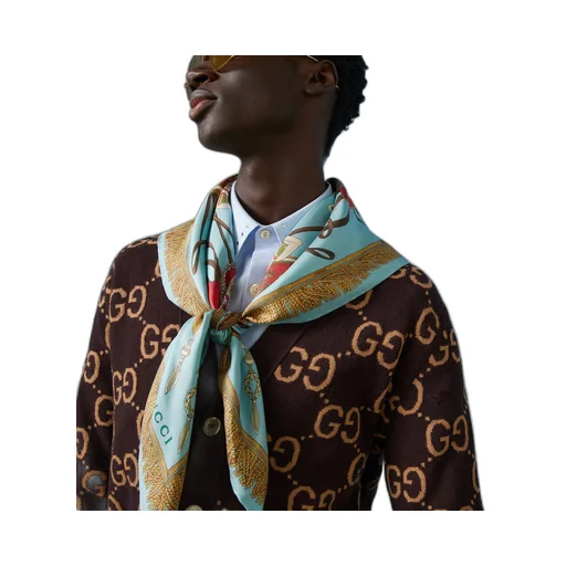 GG wool jacquard cardigan