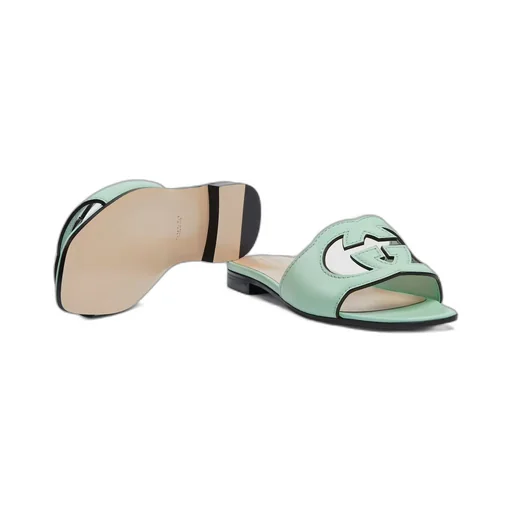 Women's Interlocking G cut-out sandal