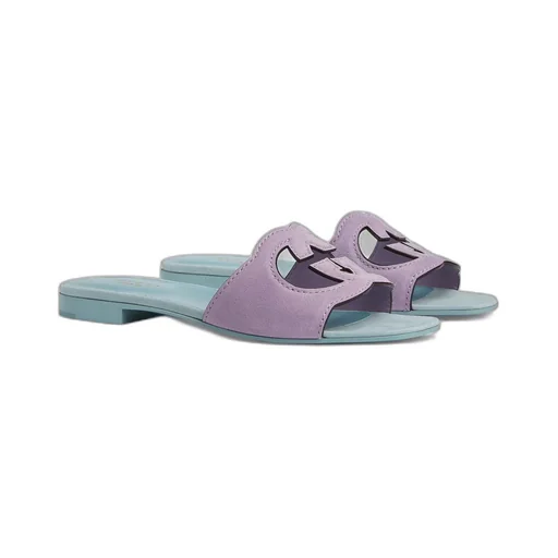 Women's Interlocking G cut-out sandal