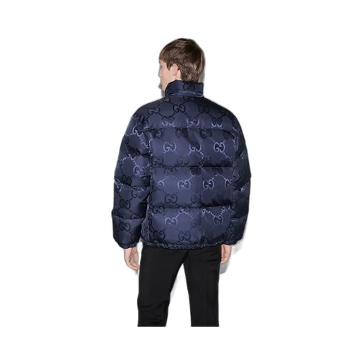 Jumbo GG canvas down jacket