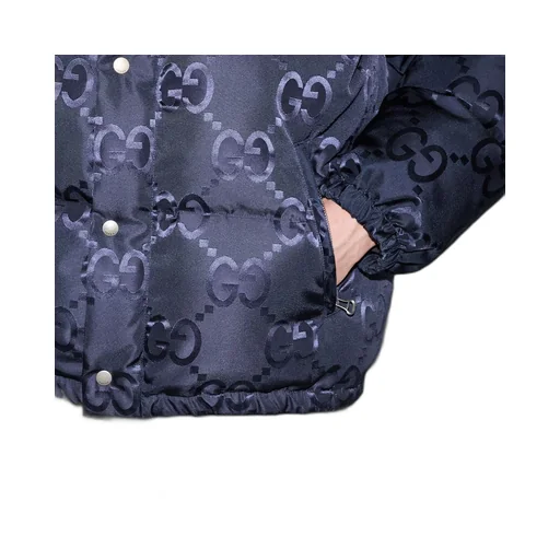 Jumbo GG canvas down jacket