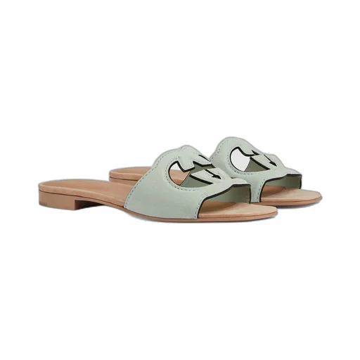 Women's Interlocking G cut-out sandal