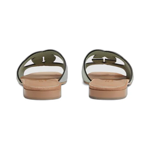Women's Interlocking G cut-out sandal