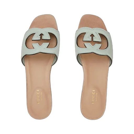 Women's Interlocking G cut-out sandal