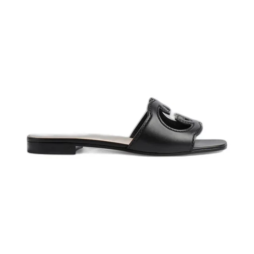 Women's Interlocking G cut-out slide sandal