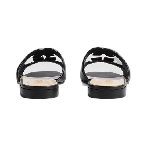 Women's Interlocking G cut-out slide sandal