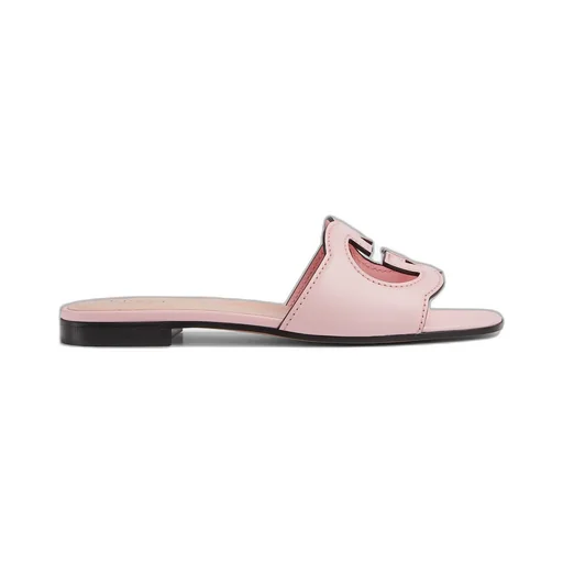 Women's Interlocking G cut-out sandal