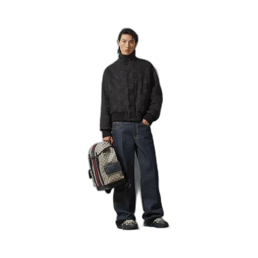 Jumbo GG canvas jacket