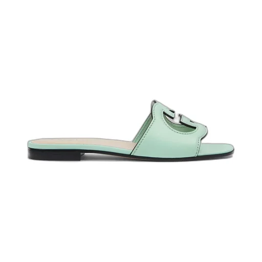 Women's Interlocking G cut-out sandal