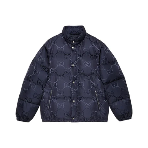 Jumbo GG canvas down jacket