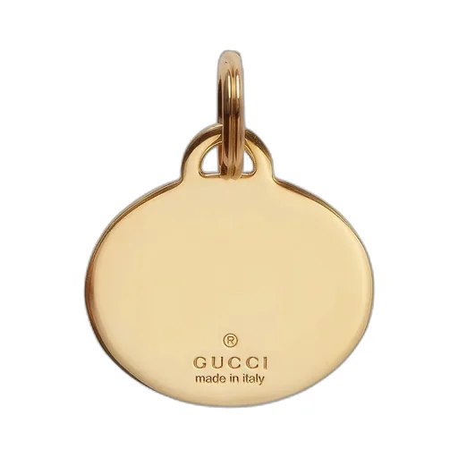 Interlocking G pet tag