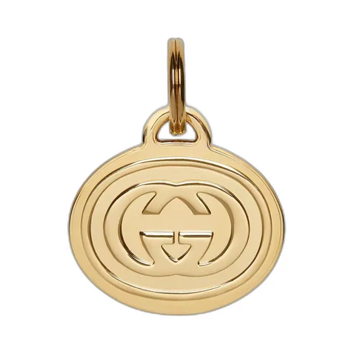Interlocking G pet tag