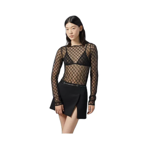 GG star tulle top