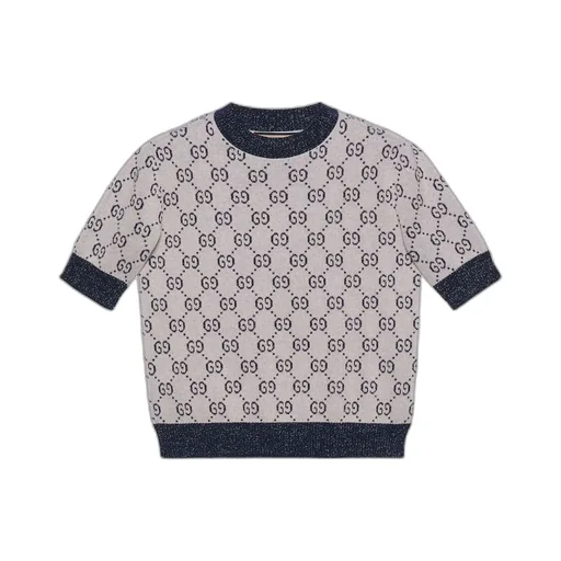 GG lamé jacquard top