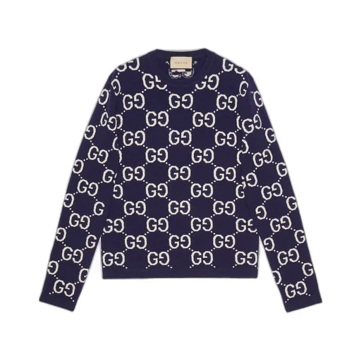 GG wool jacquard jumper