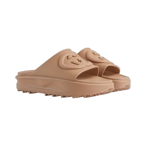 Women's Interlocking G slide sandal