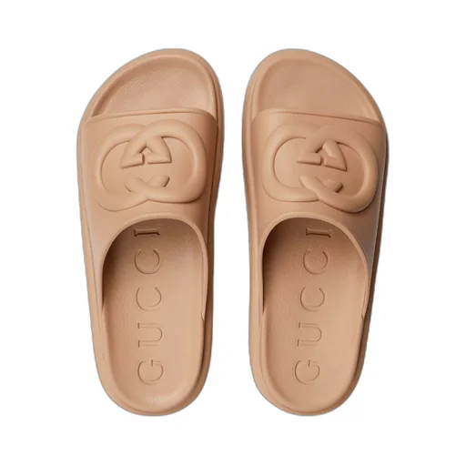 Women's Interlocking G slide sandal