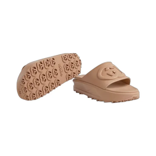Women's Interlocking G slide sandal