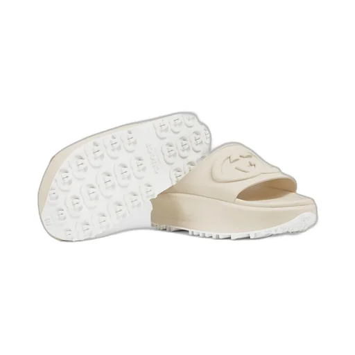 Women's slide sandal with Interlocking G