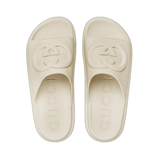 Women's slide sandal with Interlocking G
