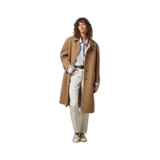 Reversible GG wool coat