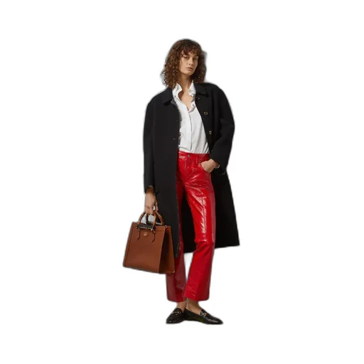 Reversible GG wool coat