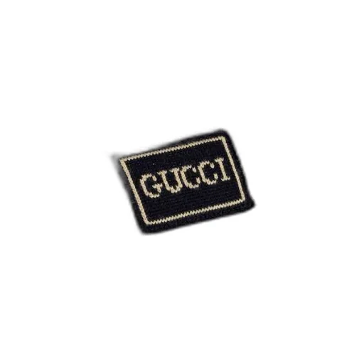 Wool jumper with Gucci patch