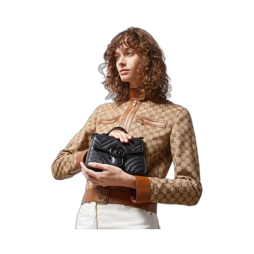 GG Marmont mini top handle bag