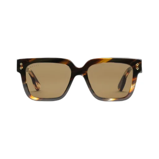 Rectangular frame sunglasses