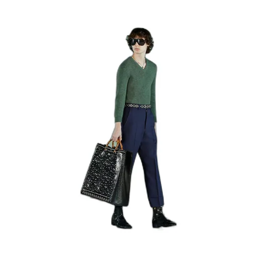 Fluid drill cropped trouser