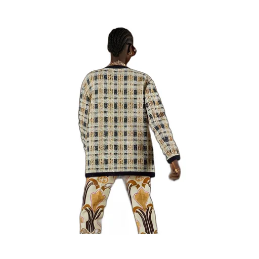 Lurex tweed jacket