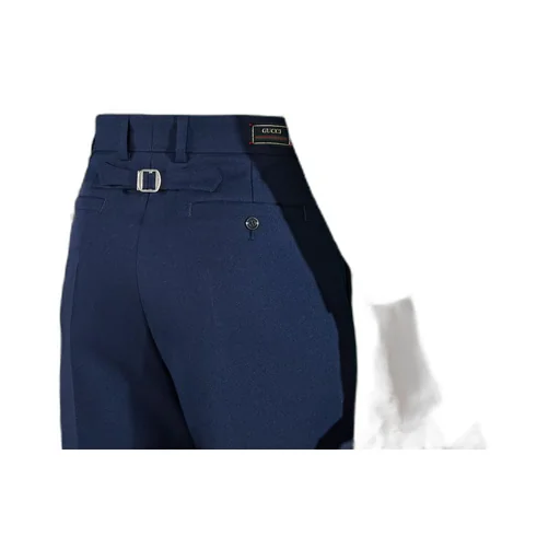 Fluid drill cropped trouser