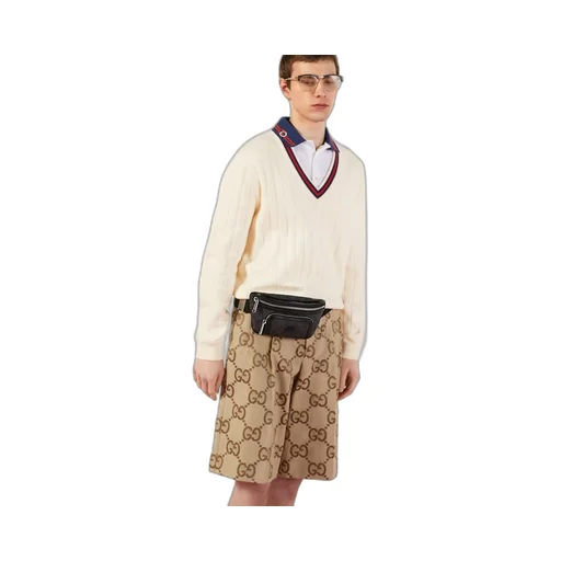 Belt bag with Interlocking G